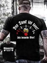 Männer Männer Männer Herren tag Bier vernichtungskommando Kurzarm T-Shirt bedruckt